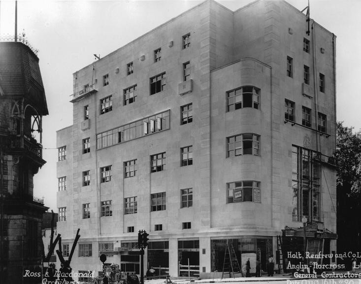 Holt Renfrew In Montreal In 1937
